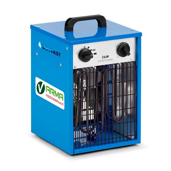 Heater 1,5 KW en 3 KW schakelbaar 230 V (verkoop)